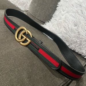 Gucci leather belt